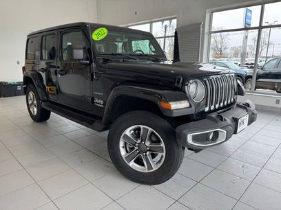 Used 2021 Jeep Wrangler Unlimited Sahara w/ Uconnect 4C Nav & Sound Group