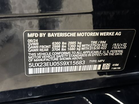 Used 2025 BMW X5 xDrive40i w/ M Sport Package AWD/4WD image 38