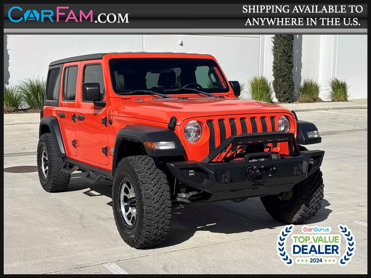 Used 2018 Jeep Wrangler Unlimited Sport S AWD/4WD image 1