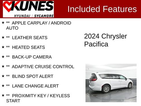 Used 2024 Chrysler Pacifica Touring-L FWD image 2