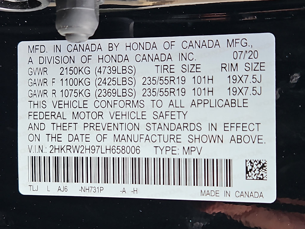 Used 2020 Honda CR-V Touring image 29