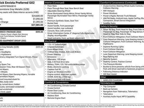 New 2026 Buick Envista Preferred w/ Convenience II Package image 5