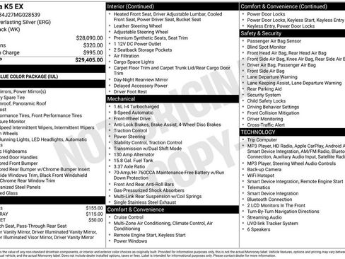 Used 2021 Kia K5 EX FWD image 2