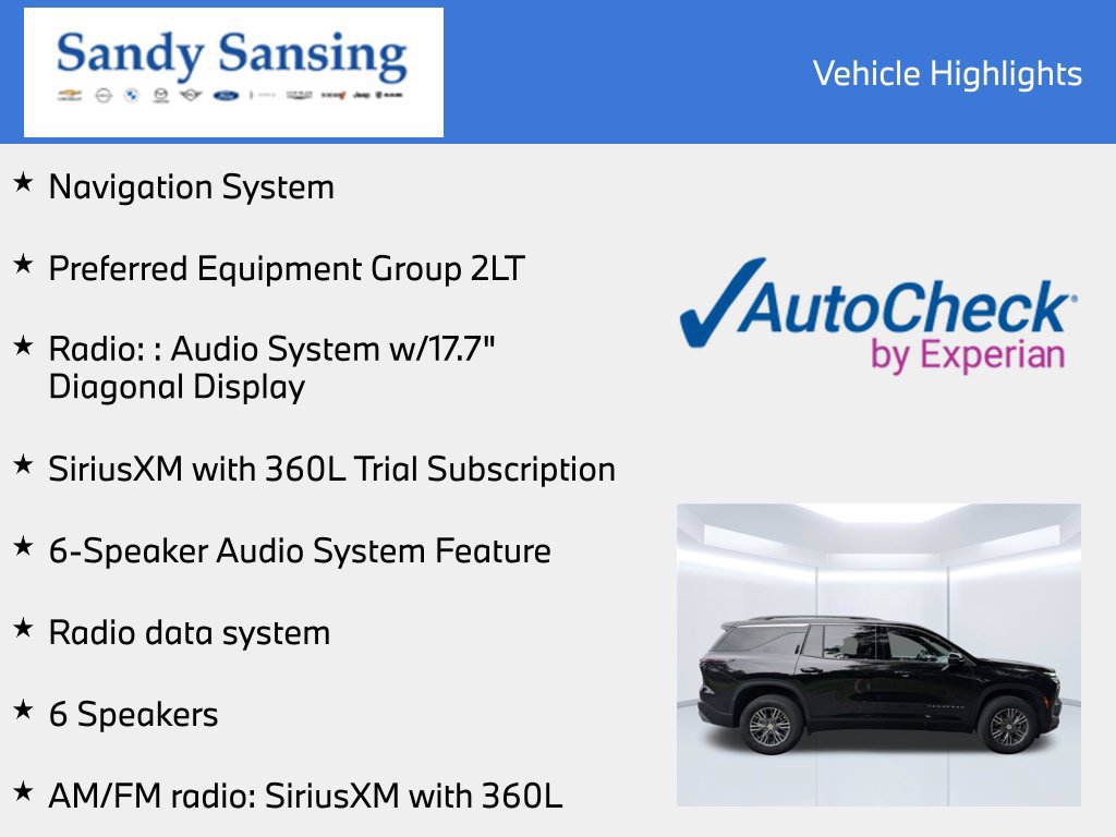 Used 2025 Chevrolet Traverse LT AWD/4WD image 7