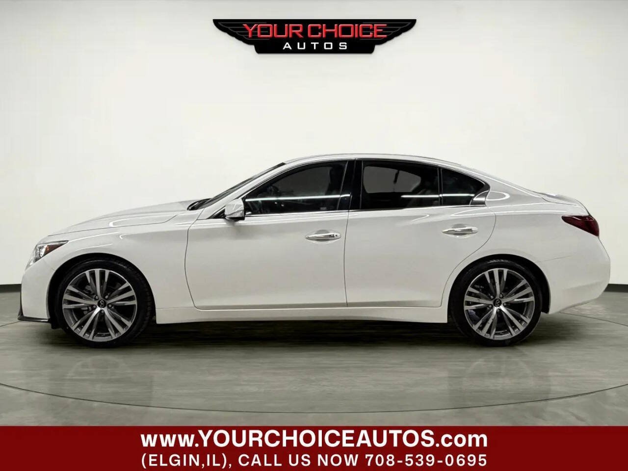 Used 2021 INFINITI Q50 Sensory RWD image 2
