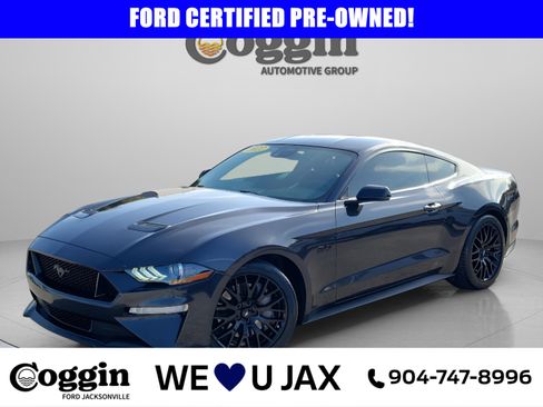 Certified 2022 Ford Mustang GT Premium w/ Equipment Group 401A image 1