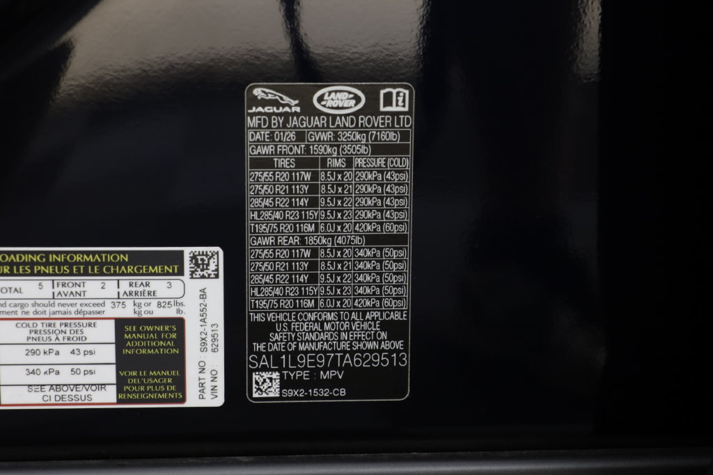 Certified 2026 Land Rover Range Rover Sport Dynamic SE AWD/4WD image 25