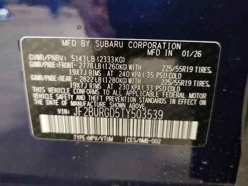New 2026 Subaru Outback Limited XT AWD/4WD image 32