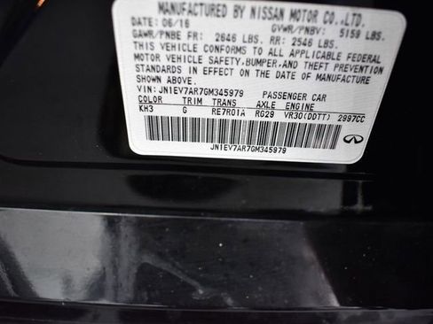 Used 2016 INFINITI Q50 3.0t Premium w/ 3.0T Premium Plus Package image 4