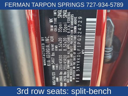 Used 2023 Kia Sorento SX Prestige image 24