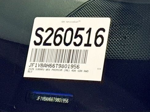 New 2026 Subaru WRX Premium image 25