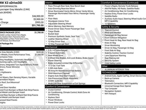 Used 2024 BMW X3 sDrive30i w/ Convenience Package image 29