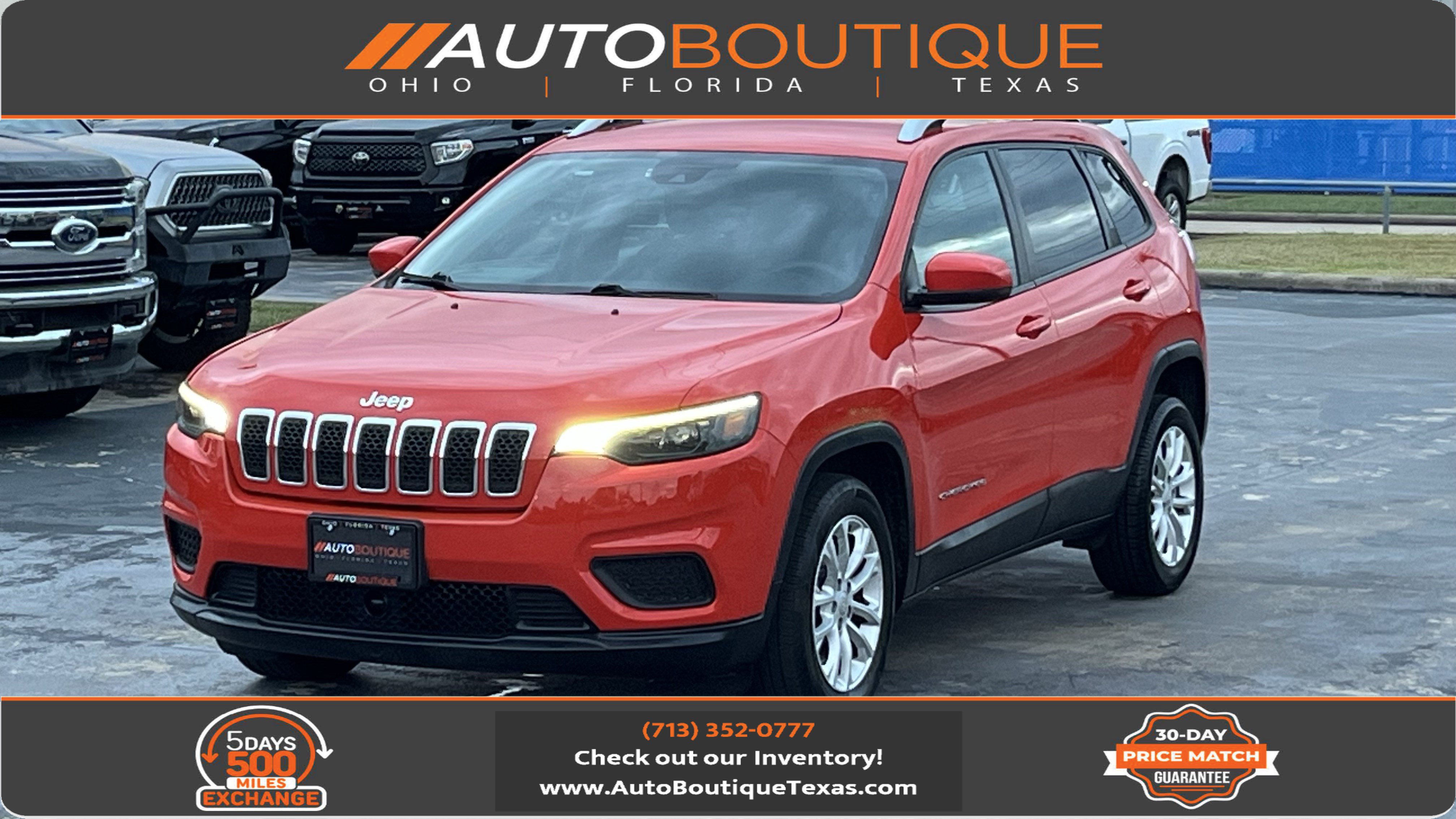 Used 2021 Jeep Cherokee Latitude FWD image 1