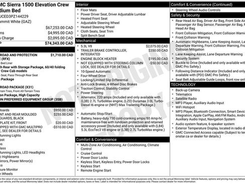 Used 2023 GMC Sierra 1500 Elevation AWD/4WD image 5