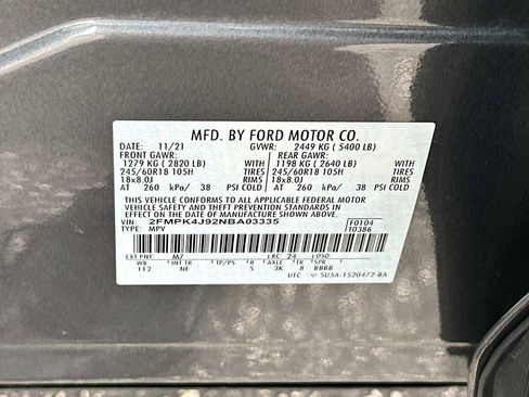 Used 2022 Ford Edge SEL w/ Sport Appearance Package AWD/4WD image 30