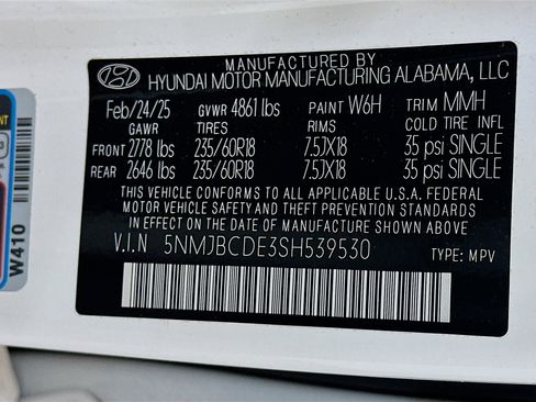 Used 2025 Hyundai Tucson SEL AWD/4WD image 12