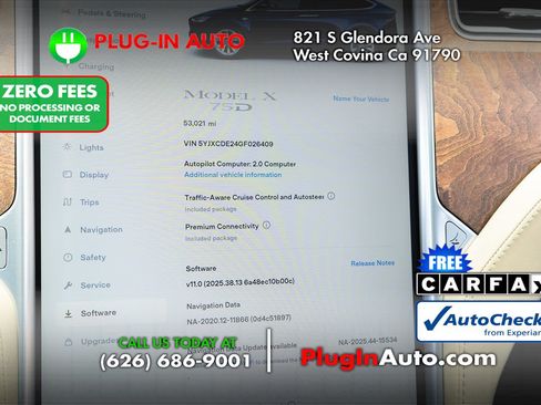 Used 2016 Tesla Model X 75D AWD/4WD image 35