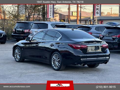 Used 2018 INFINITI Q50 Luxe w/ Sensory Package (Luxe) image 9