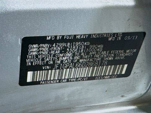 Used 2013 Subaru Impreza 2.0i Sport Premium AWD/4WD image 38