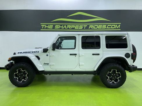Used 2023 Jeep Wrangler Unlimited Rubicon 4xe w/ Cold Weather Group image 6