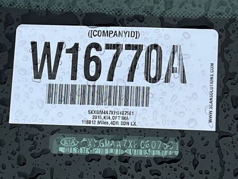 Used 2015 Kia Optima LX w/ LX Convenience Plus Package FWD image 24
