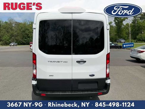 New 2025 Ford Transit 250 148 Medium Roof Extended AWD w/ Exterior Upgrade Package image 4