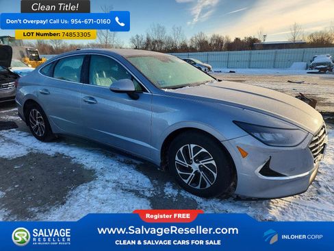 Used 2023 Hyundai Sonata Blue image 5