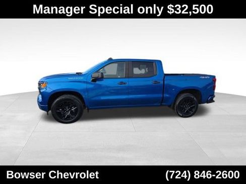 Certified 2023 Chevrolet Silverado 1500 Custom w/ LPO, Dark Essentials Package image 2