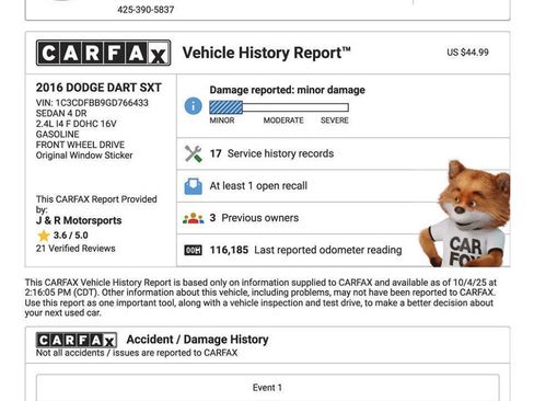 Used 2016 Dodge Dart SXT image 27