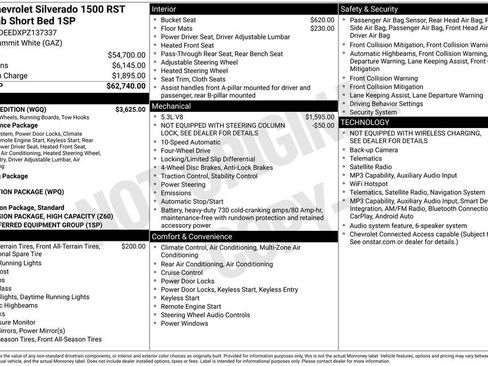 Certified 2023 Chevrolet Silverado 1500 RST w/ Redline Edition AWD/4WD image 35