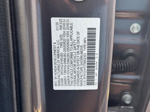 Certified 2026 Honda Pilot Touring image 31