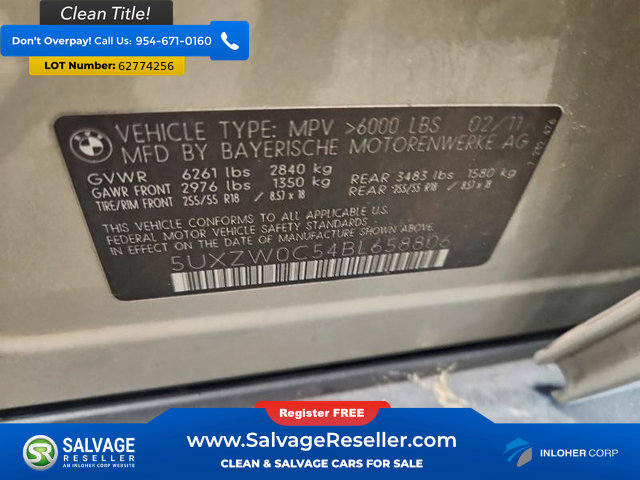 Used 2011 BMW X5 xDrive35d AWD/4WD image 17