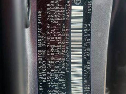 Certified 2023 Toyota Camry LE FWD image 35