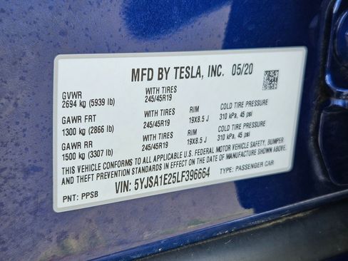 Used 2020 Tesla Model S Long Range Plus AWD/4WD image 31