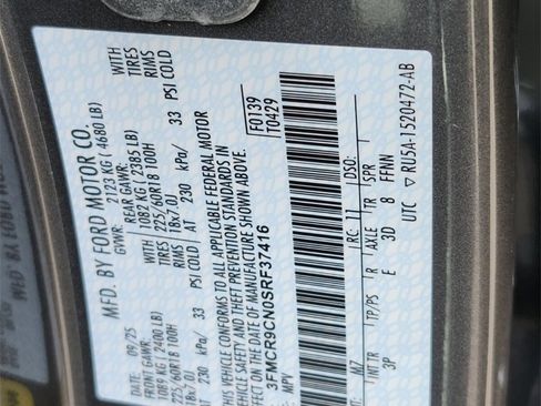 New 2025 Ford Bronco Sport Outer Banks image 31