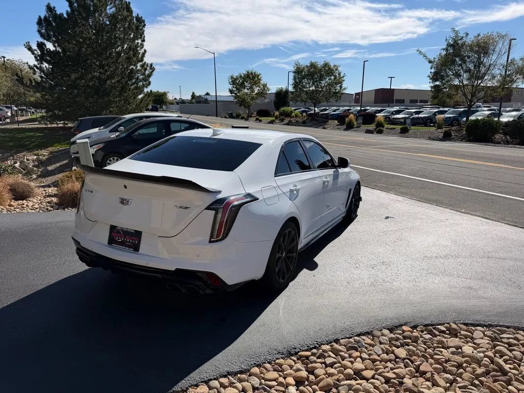 Used 2022 Cadillac CT4 V Blackwing w/ Carbon Fiber 1 Package RWD image 23