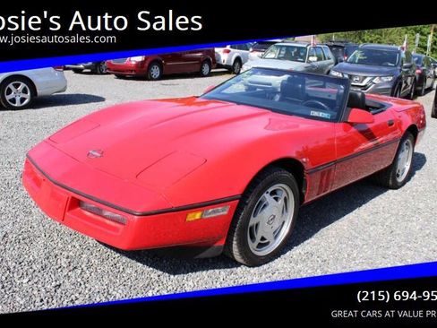 Used 1989 Chevrolet Corvette Convertible RWD image 1