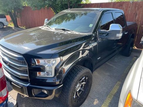 Used 2015 Ford F150 Platinum w/ Technology Package AWD/4WD image 2