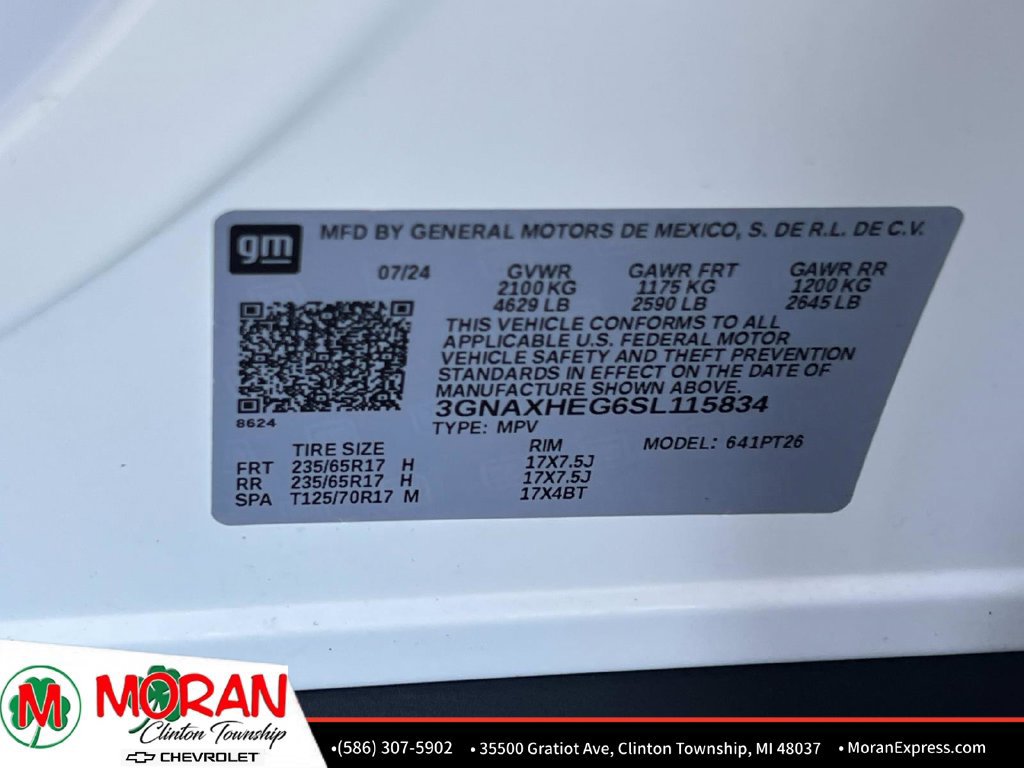 Certified 2025 Chevrolet Equinox LT w/ Convenience Package II FWD image 18