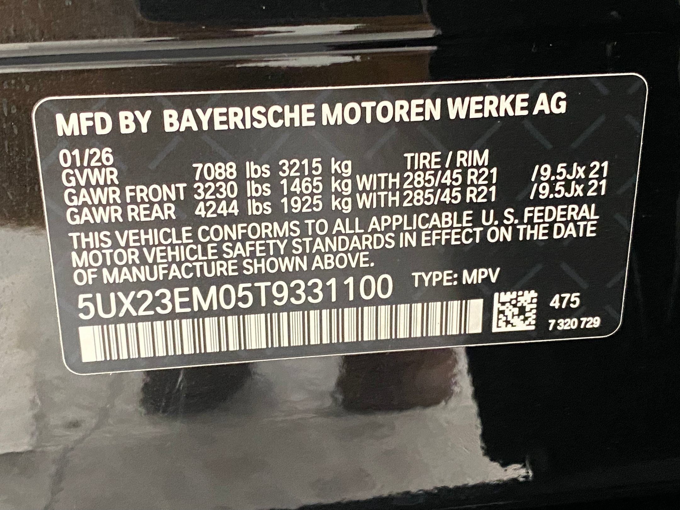 Used 2026 BMW X7 xDrive40i w/ M Sport Package AWD/4WD image 27