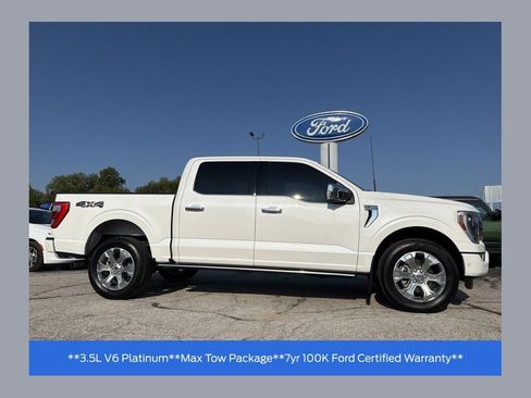 Used 2023 Ford F150 Platinum w/ Equipment Group 701A High AWD/4WD image 1