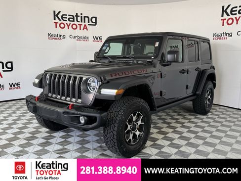 Used 2022 Jeep Wrangler Unlimited Rubicon w/ Steel Bumper Group AWD/4WD image 9