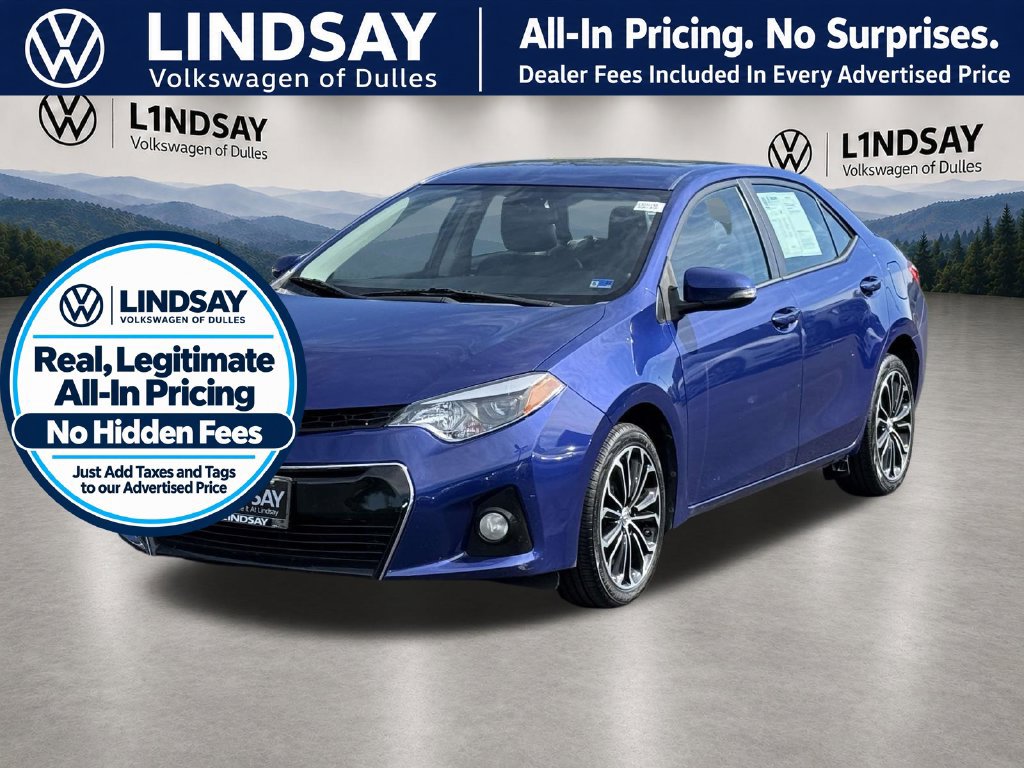 Used 2015 Toyota Corolla S FWD image 1