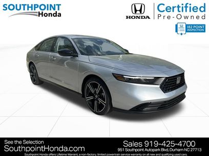 Certified 2026 Honda Accord SE