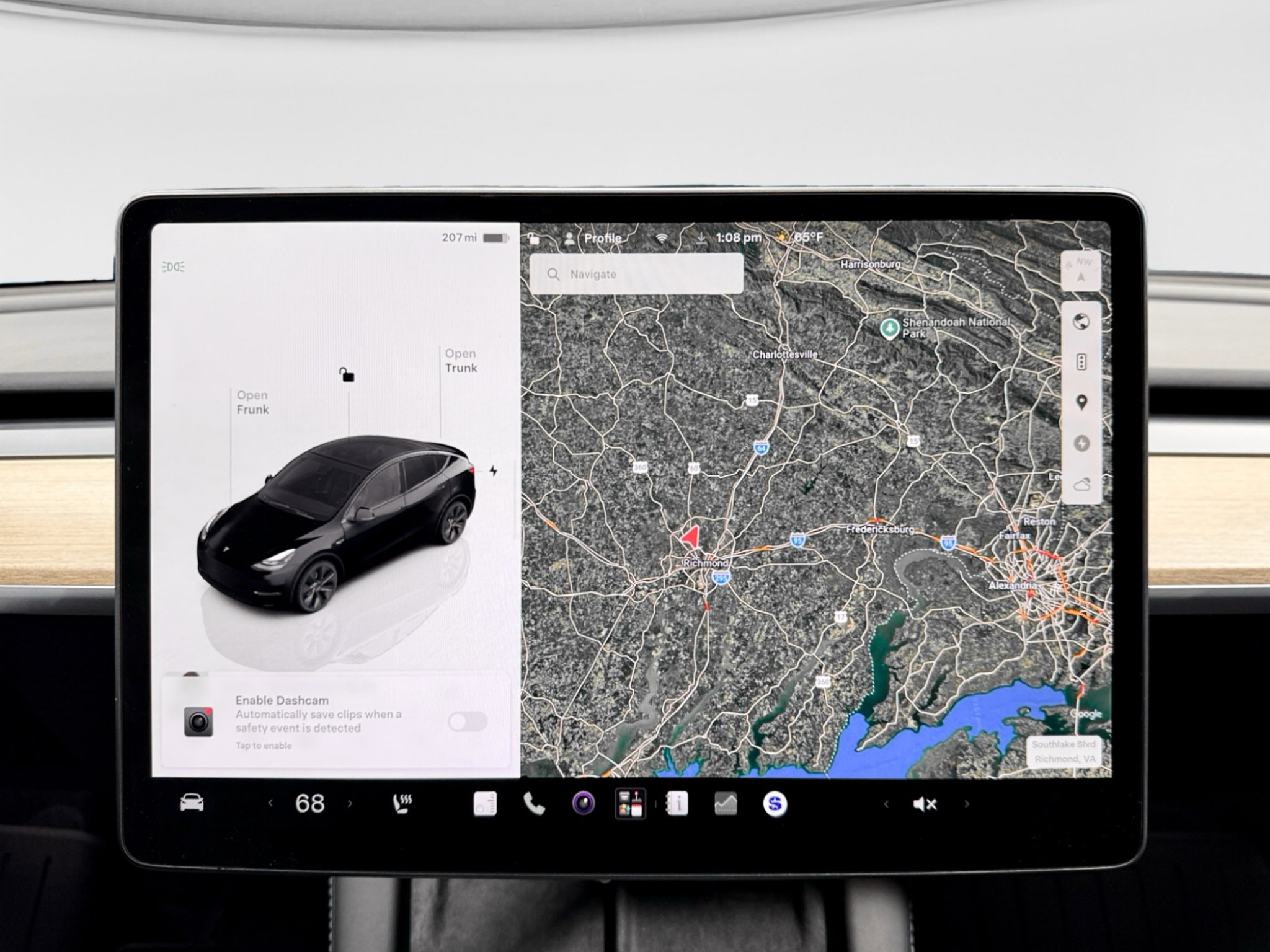 Used 2025 Tesla Model Y Long Range AWD/4WD image 8