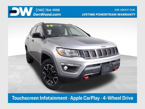 Used 2019 Jeep Compass Trailhawk AWD/4WD image 1