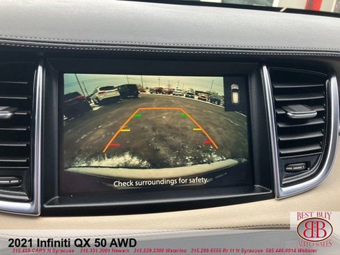 Used 2021 INFINITI QX50 Luxe image 16