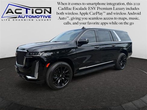 Used 2021 Cadillac Escalade ESV Premium Luxury AWD/4WD image 4