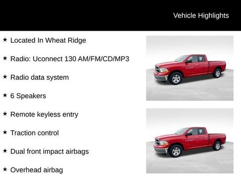 Used 2012 RAM 1500 Classic SLT image 7