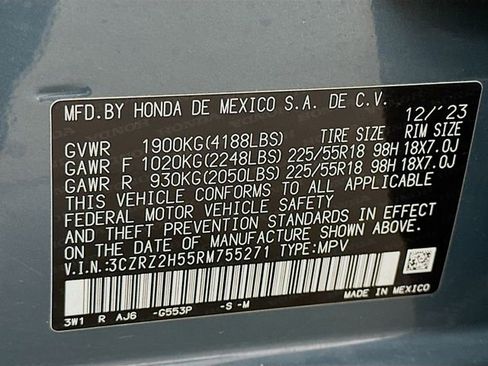 Certified 2024 Honda HR-V Sport image 33